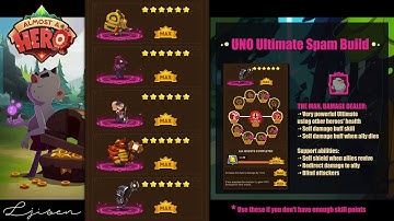Almost a Hero - Uno Ultimate Spam Build | Endgame guide