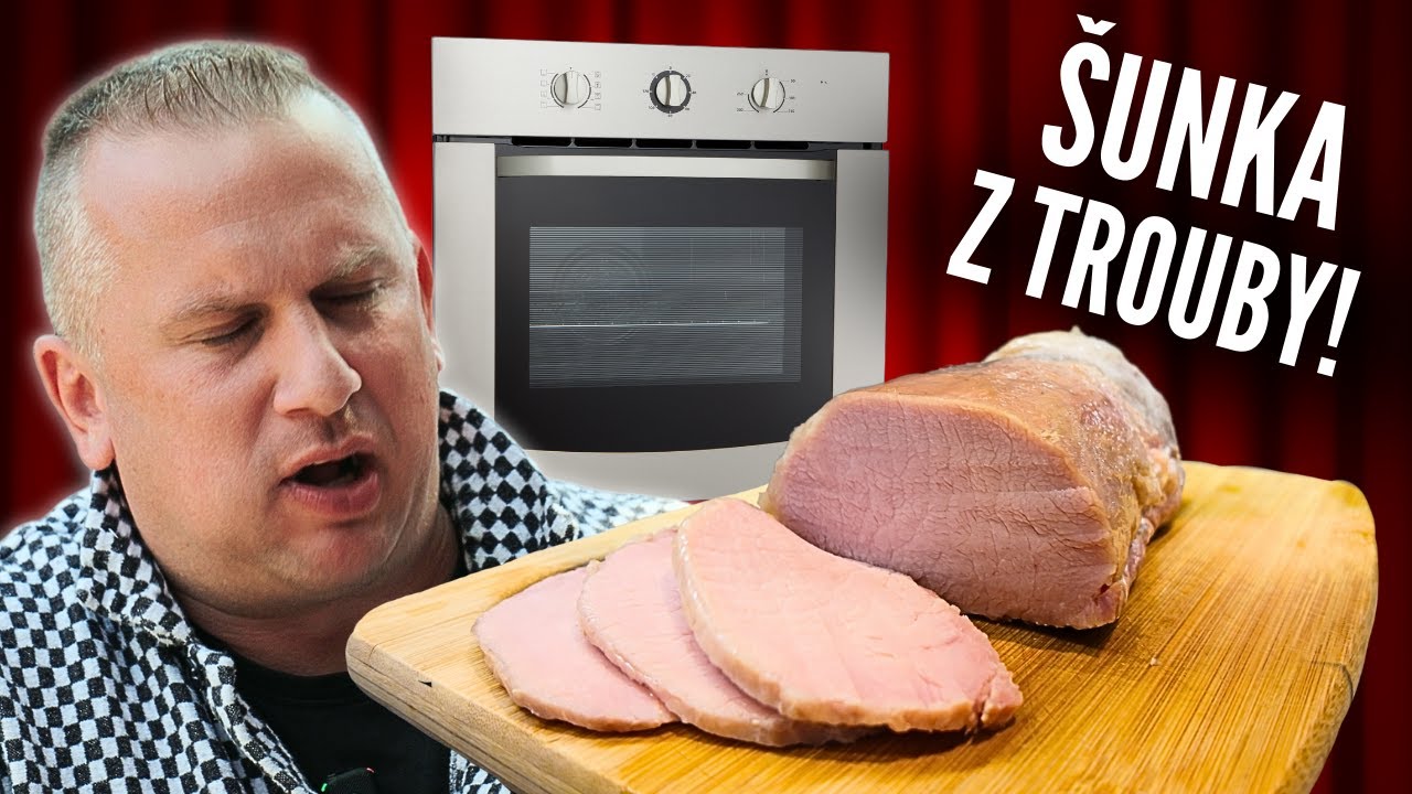 DOMÁCÍ VEPŘOVÁ ŠUNKA Z TROUBY 🍖  Bez chemie, udírny i profi náčiní! Zvládne každý!