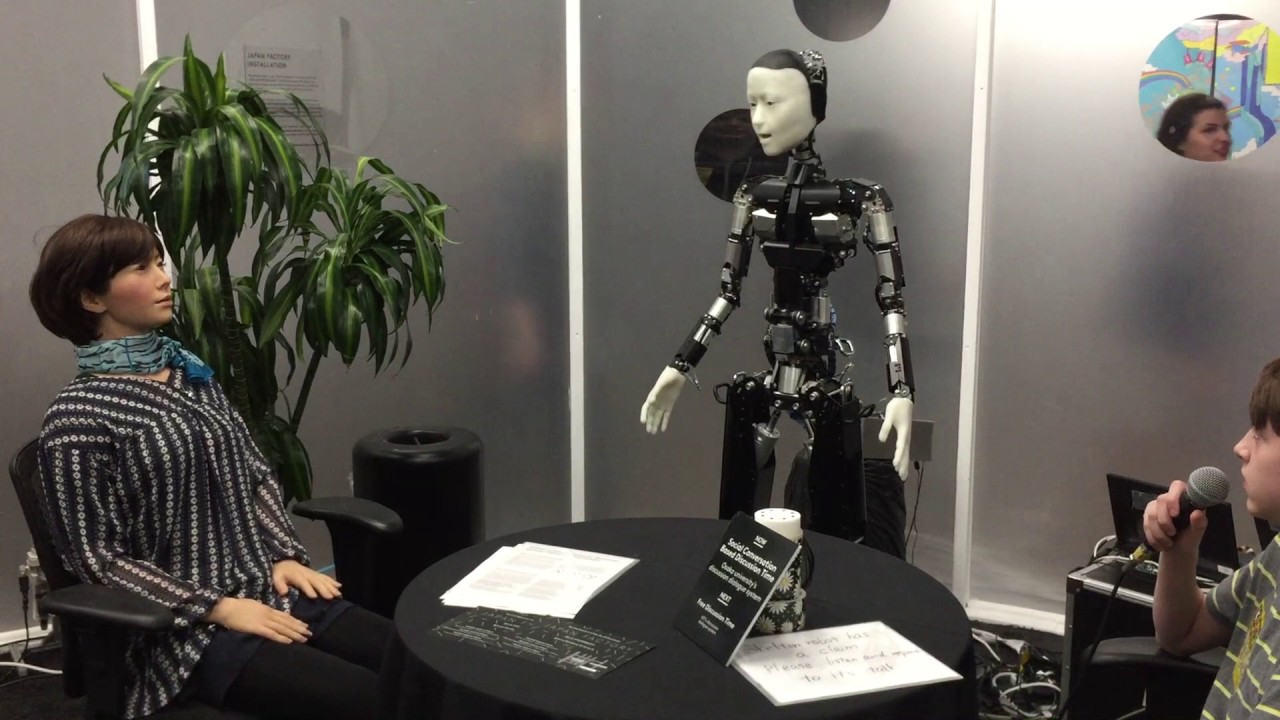 Real AI Robot Improved Conversation
