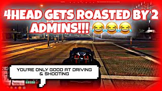 4Head Roasted By 2 Admins Funny Gta Nopixel 4.0