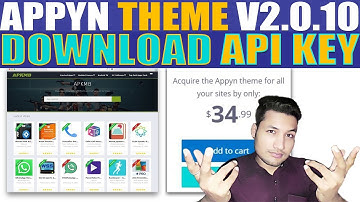 Appyn Theme V2.0.10 Free Download With Api key 2022 | Wordpress Appyn Theme Api Key