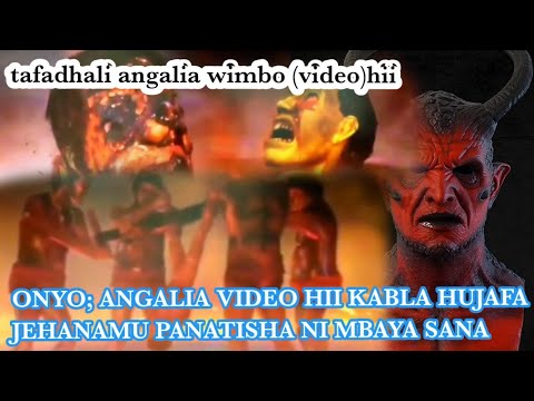 Jehanamu Ya Moto Ni Mbaya Video Music Eliudi Msyani 