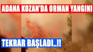 Adana Kozanda Orman Yangını Çıktı 8.09.2020 Turkey Resimi