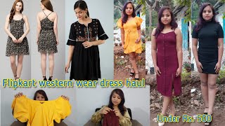 Flipkart Western Wear Dress Haul // Under Rs. 500 // Affordable Dresses //