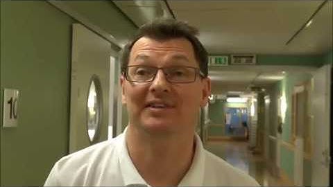 Conny, sjuksköterska, gillar sitt arbete