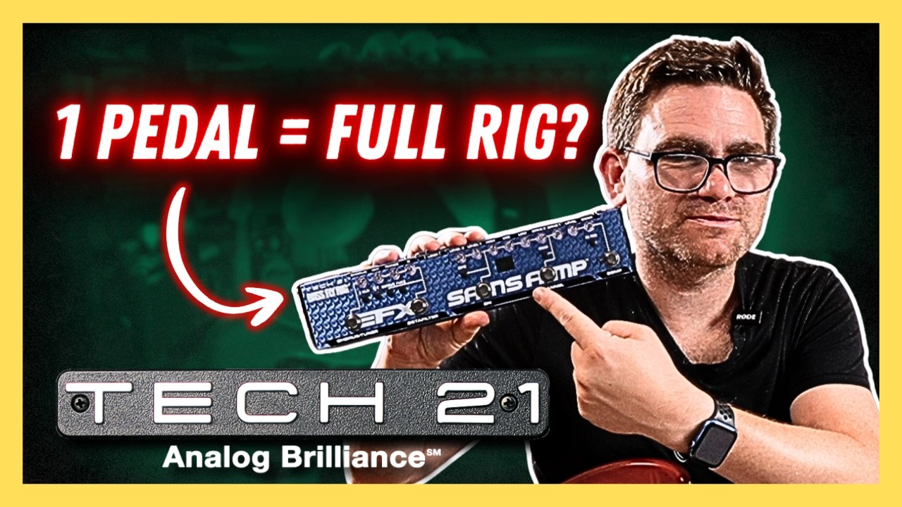Can One Tiny Pedal Replace Your Entire Bass Rig? | Tech 21 Sansamp