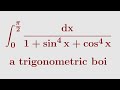 A cool trigonometric integral