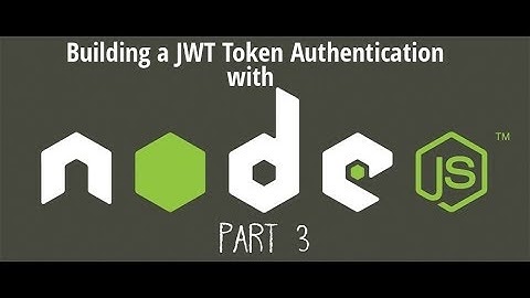 Build A Node.js API Authentication With JWT | عربى [DARIJA] PART 3