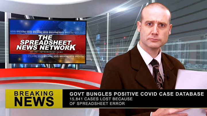 UK Government loses data because of Excel mistake.