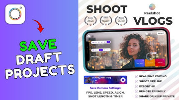 How to Save Draft Projects in Reelshot 2025?