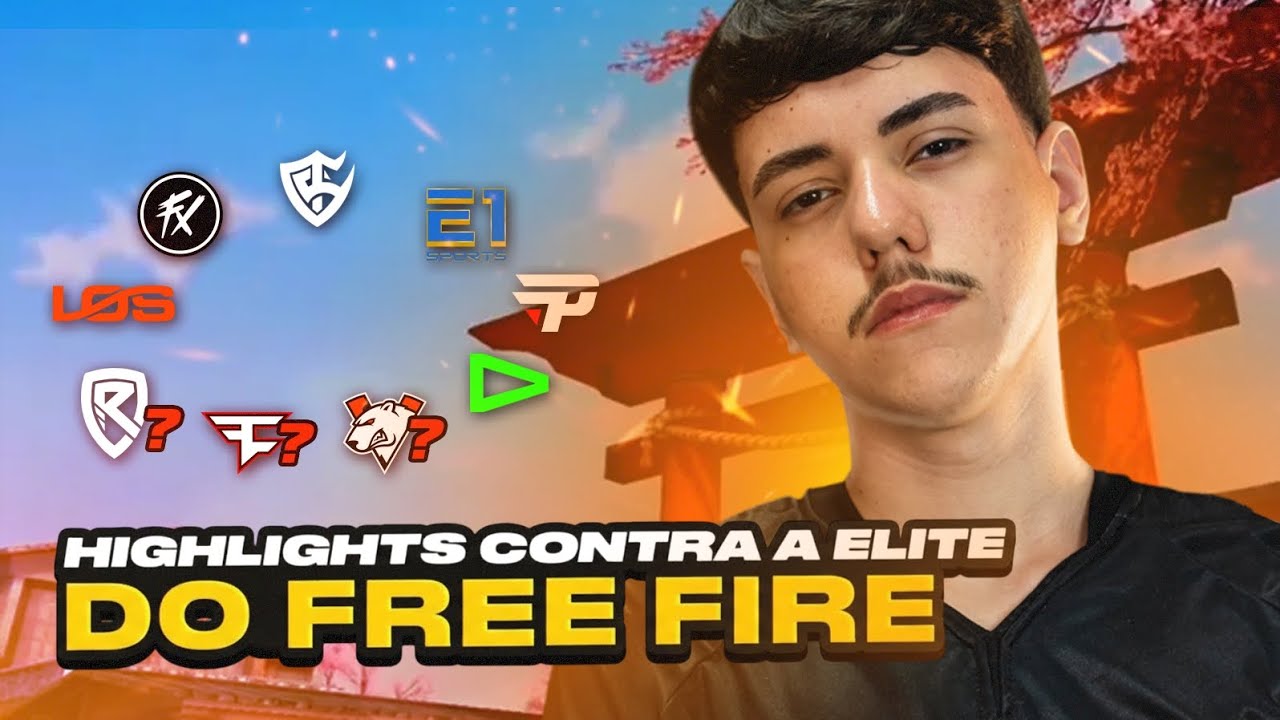 HIGHLIGHTS CONTRA A ELITE DO FREE FIRE 👀 S24 ULTRA