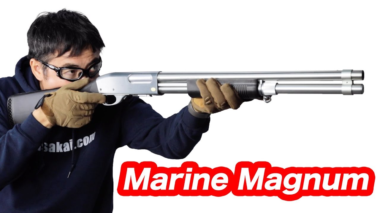 S T M870 Marine Magnum エアショットガン マック堺 エアガンレビュー Youtube
