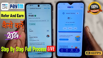 paytm refer and earn kaise kare | how to refer and earn in paytm