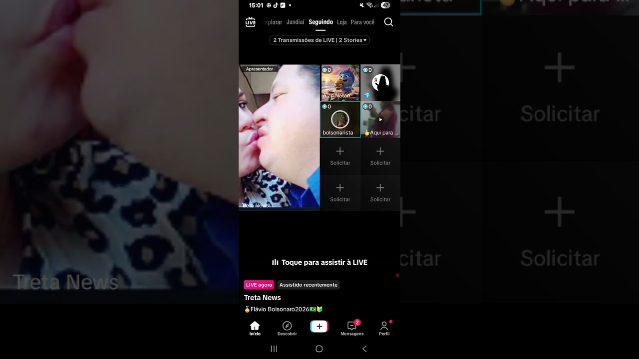 20/01/2026 Live Anônimos- Exposição e xingamentos a Clarinha 