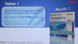 How to Choose right Strengths of 2baconil Nicotine Patch Therapy to Quit Smoking / Tobacco?