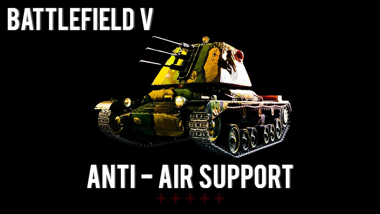Battlefield 5: Valentine AA MK 1/ Al Sundan (Anti - Air Support Gameplay)