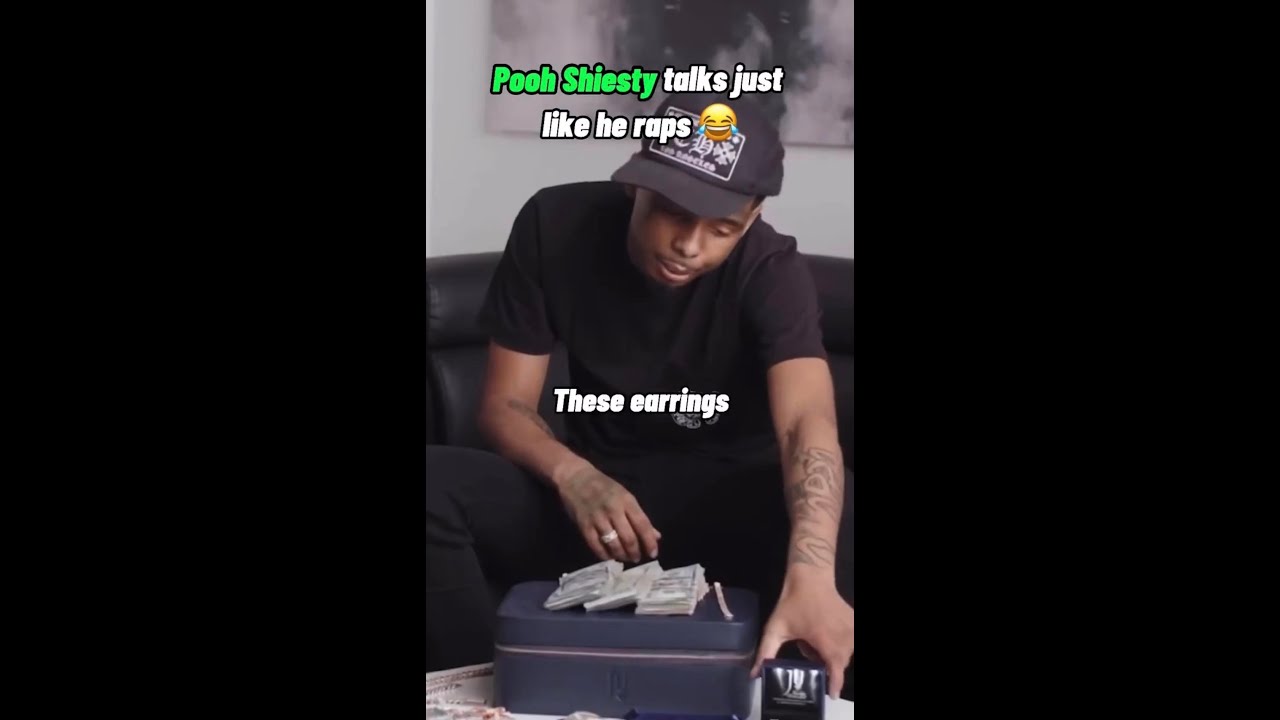 Watch Pooh Shiesty talks just like he raps😂 | *interview* | on YouTube Watch Pooh Shiesty talks just like he raps😂 | *interview* | on YouTube