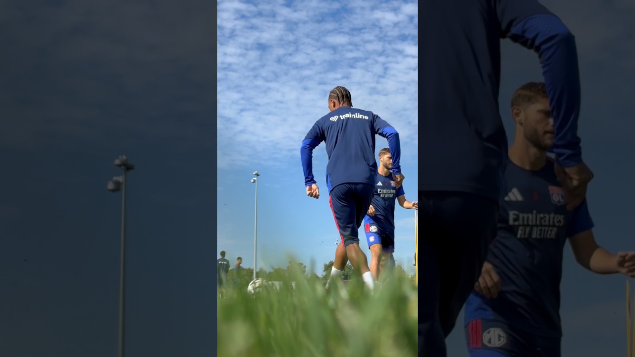 Au travail à deux jours de la réception de l’AJ Auxerre 👊🔴🔵 #ligue1