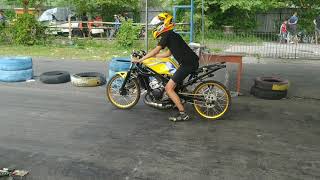 Drag bike susanya Seting ninja stdr porting bikin geregetan 3 x tarikan gak ktmu