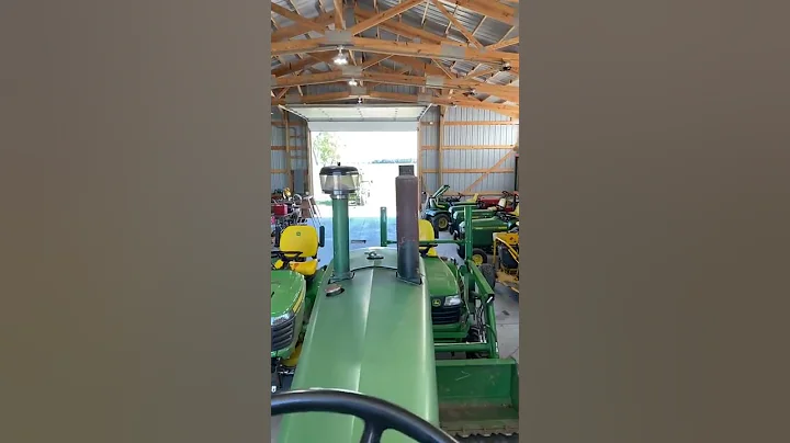 Starting the John Deere 730 Diesel Electric Start