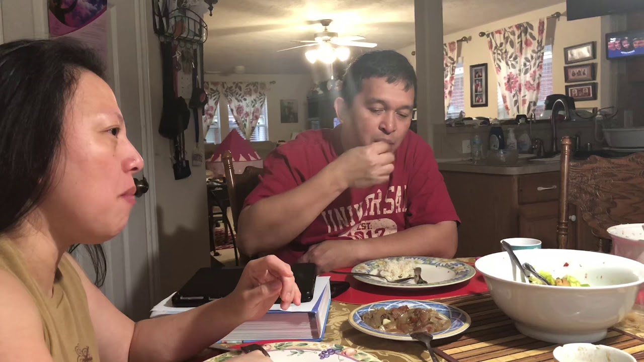 Ginamos (fermented fish) Challenge! Yummy! YouTube