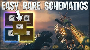 MW3 Zombies - EASY SOLO Schematics Farming ( UNLOCK RAY GUN FAST & EASY )