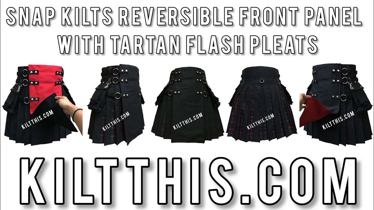 Flash Pleat Optional Upgrade Utility Kilts by Kilt This