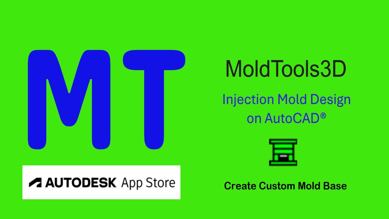 Injection Mold Design on Autocad® - Create Custom Mold Base