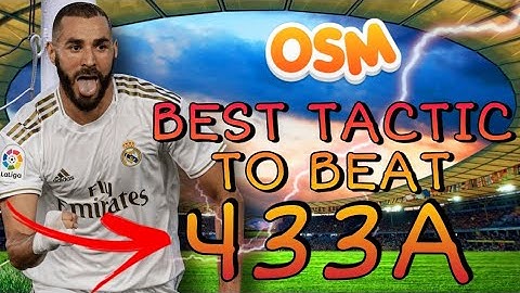 OSM Tactics - Best Tactic To Beat 433A | Counter Tactic - OSM 2022