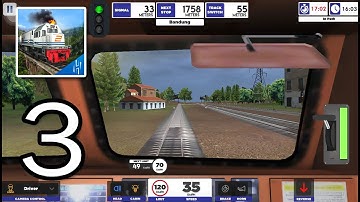 Indonesian Train Simulator - Level 1 - 3 - Gameplay Walkthrough Part 3 (iOS, Android)