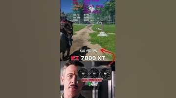 RTX 5070 Ti vs RX 7800 XT #pc #amd #nvidia