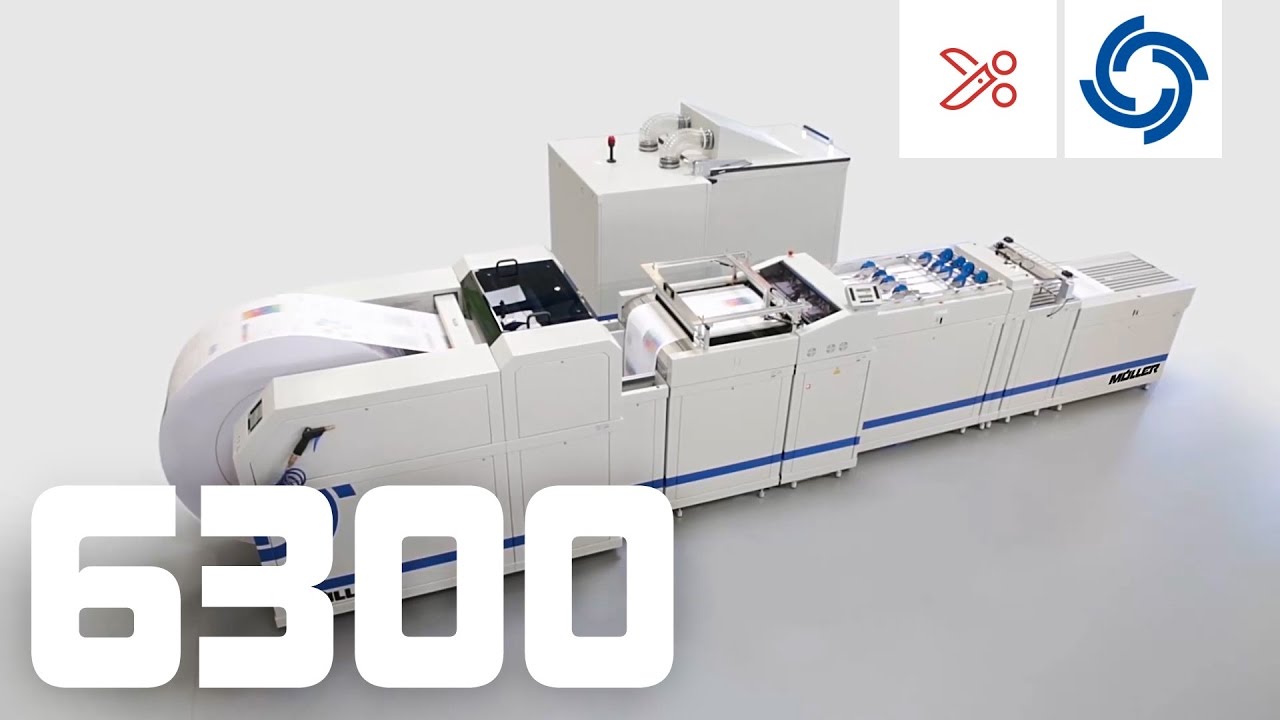 Müller 6300. Compact Double Stack Cutting System - YouTube