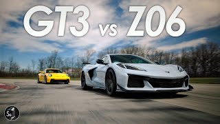 2023 Corvette Z06 vs Porsche GT3 | Pushed to the Limits