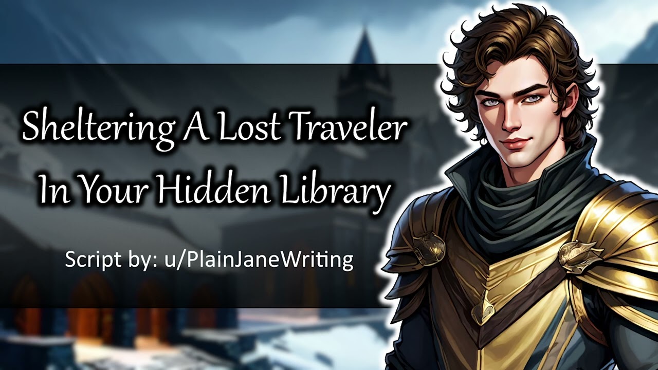 Sheltering a Lost Traveler in your Hidden Library [Fantasy] [Fluff] [Flirting] [Spicy] [M4A]