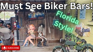 You Have to Visit These Florida Biker Bars! #supportbikers #motorcycletravel
