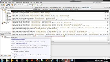 Tutorial membuat aplikasi sederhana menggunakan JOptions dan Buffered reader pada Netbeans