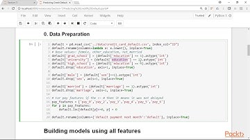 Making Predictions with Data and Python : Predicting Credit Card Default | packtpub.com