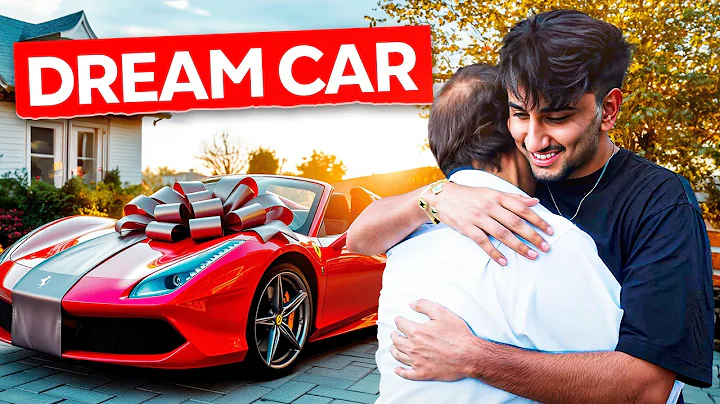 Surprising My Dad With His Dream Car- Ferrari 488 (Emotional)