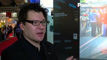 ISE2012: Panasonic PT-DZ21K Series of 3-chip DLP Projectors