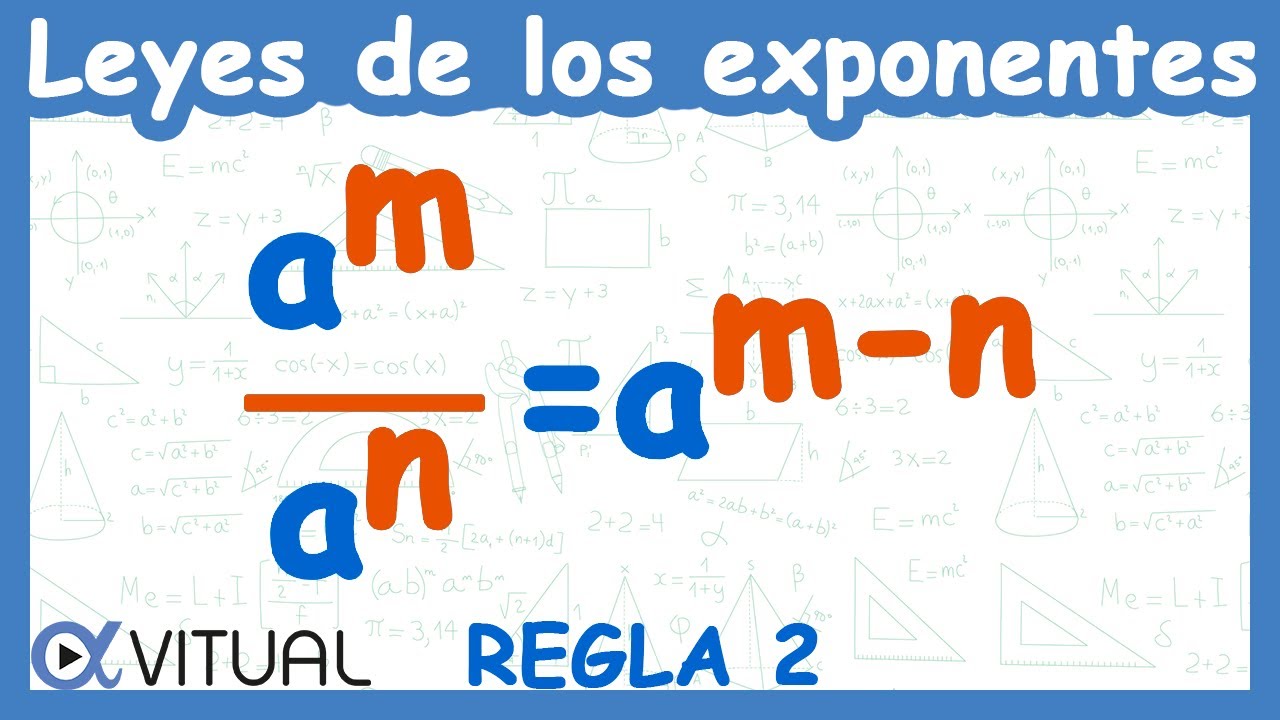 ? Leyes de los Exponentes | Regla 2 - YouTube