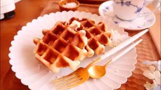 「列日鬆餅」傳統比利時鬆餅Liege Waffle，蜂蜜味好香甜！| 俏 ... 
