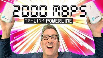 BETTER THAN WIFI? | TP-Link 2000Mbps Powerline ⚡⚡⚡