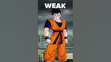 why was Future Gohan weak?