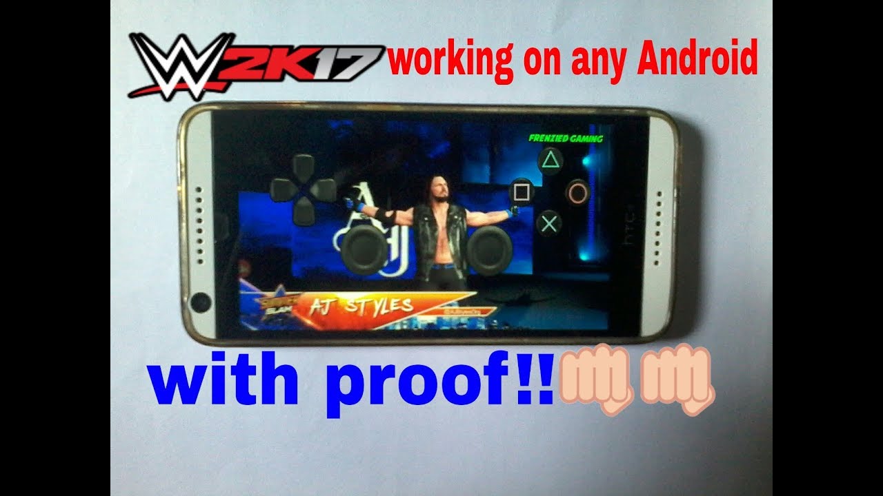 Wwe 2k17 for android apk+obb 100 working👊👊 YouTube