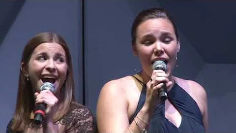Gracie Laboy and Cayla Pettinato sing "I Will Neve...