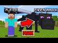 PRANKING AS THE ENDER DRAGON IN MINECRAFT! (GONE WRONG) - Trolling in Minecraft
