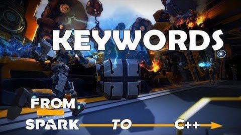 Project Spark to C++ - Keywords