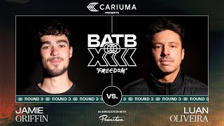 BATB 13: Luan Oliveira Vs. Jamie Griffin  Round 3: Battle At The Berrics Presented By Cariuma