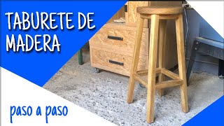 Taburete de Madera | WOODEN STOOL