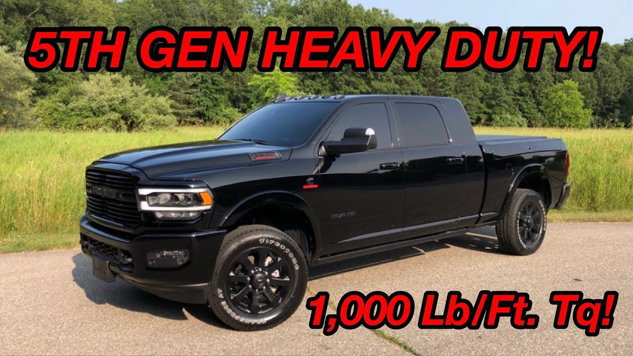 2019 ram 3500 hd laramie mega cab review 85000 youtube